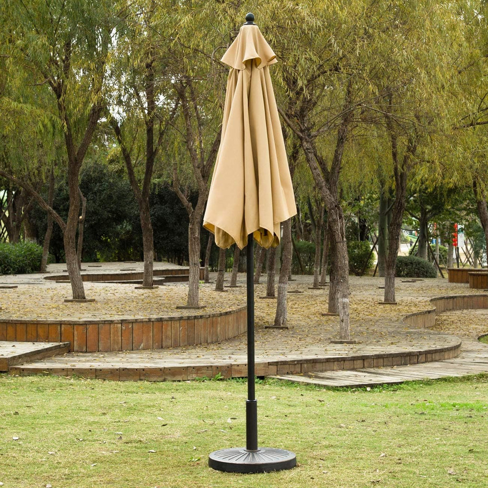 Sunnyglade 7.5' Patio Umbrella Outdoor Table Umbrella Tilt Crank