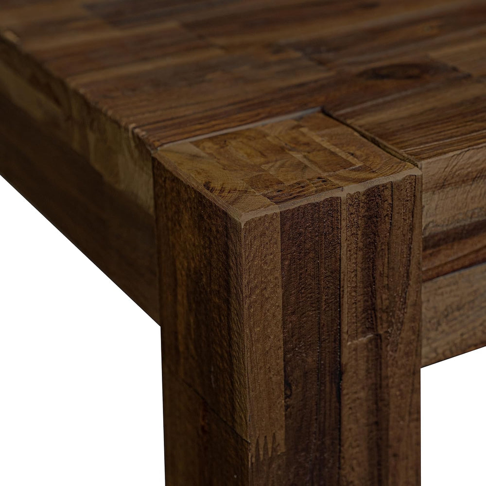 East West Furniture CN6-07-T Celina Dining Room Table - Rectangle Rustic Farm...