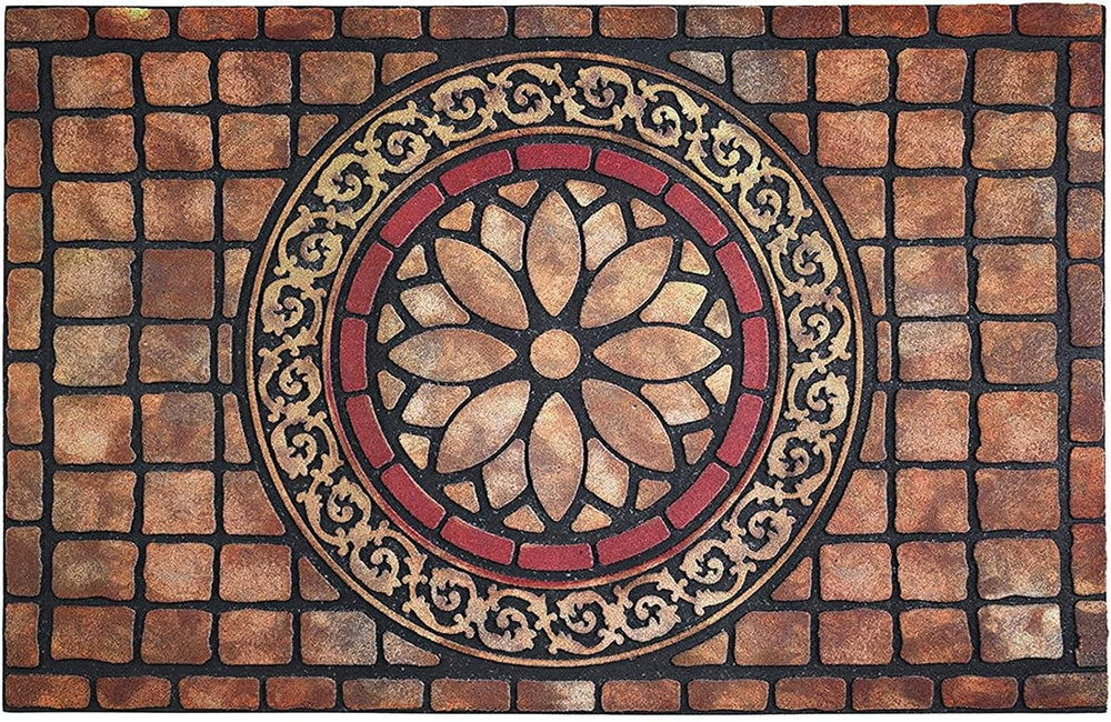CHICHIC Rectangle Entrance Door Mat Large 24 x 36 Inch High Traffic Area Entr...
