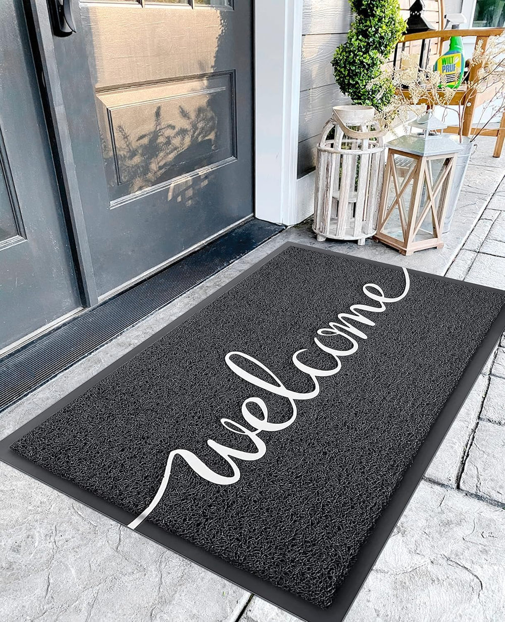 EARTHALL Funny Welcome Mats Outside/Inside 48"x32", Front Door Mat ...