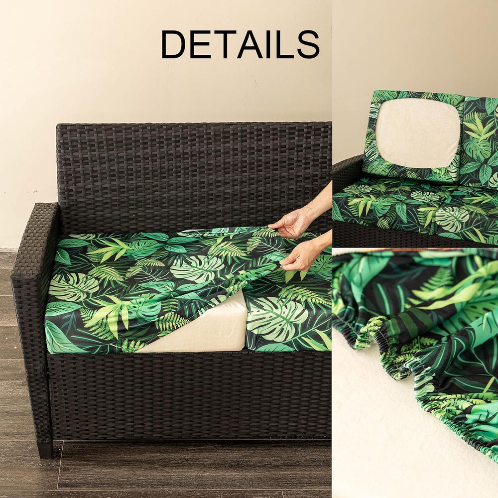 Outdoor Cushion Covers Stretch Replacement Patio Cushion Cover