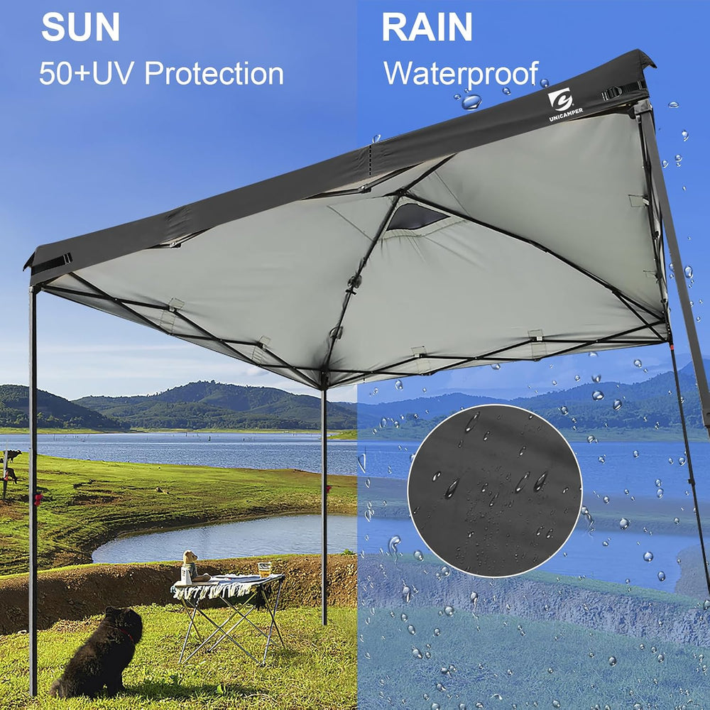 10x10 Pop Up Canopy Replacement Top Cover with Air Vent(Frame NOT INCUDE)