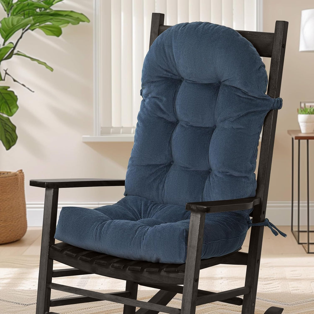 mudilun Adirondack Chair Cushion 44x19x4in for Indoor Rocking Chair Pads