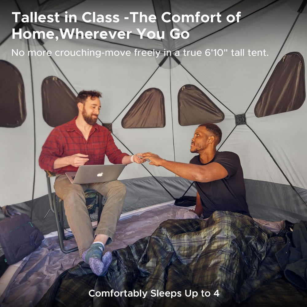 Space Acacia Lite Camping Tent, Pop Up Tents for Camping, Lightweight & D...