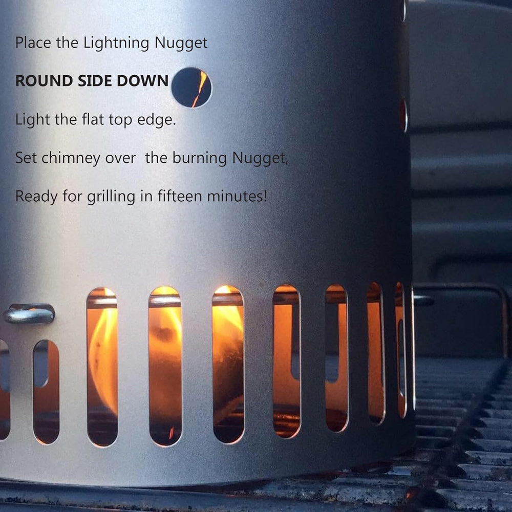 Lightning Nuggets N100SEB Super Economy Box Fire Starter , Tan Brown, 100 Cou...
