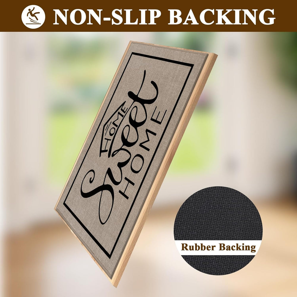 Vaukki Indoor Door Mat 32"x48", Ultra Thin Doormat Indoor Entrance