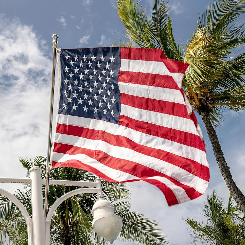 High Wind American Flag for Outdoor 30x50 Ft - Heavy Duty Allegiance US Flag ...