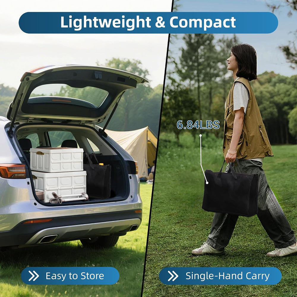LOFTEY 3 ft Folding Camping Table, Portable Camp Table, Adjustable Height