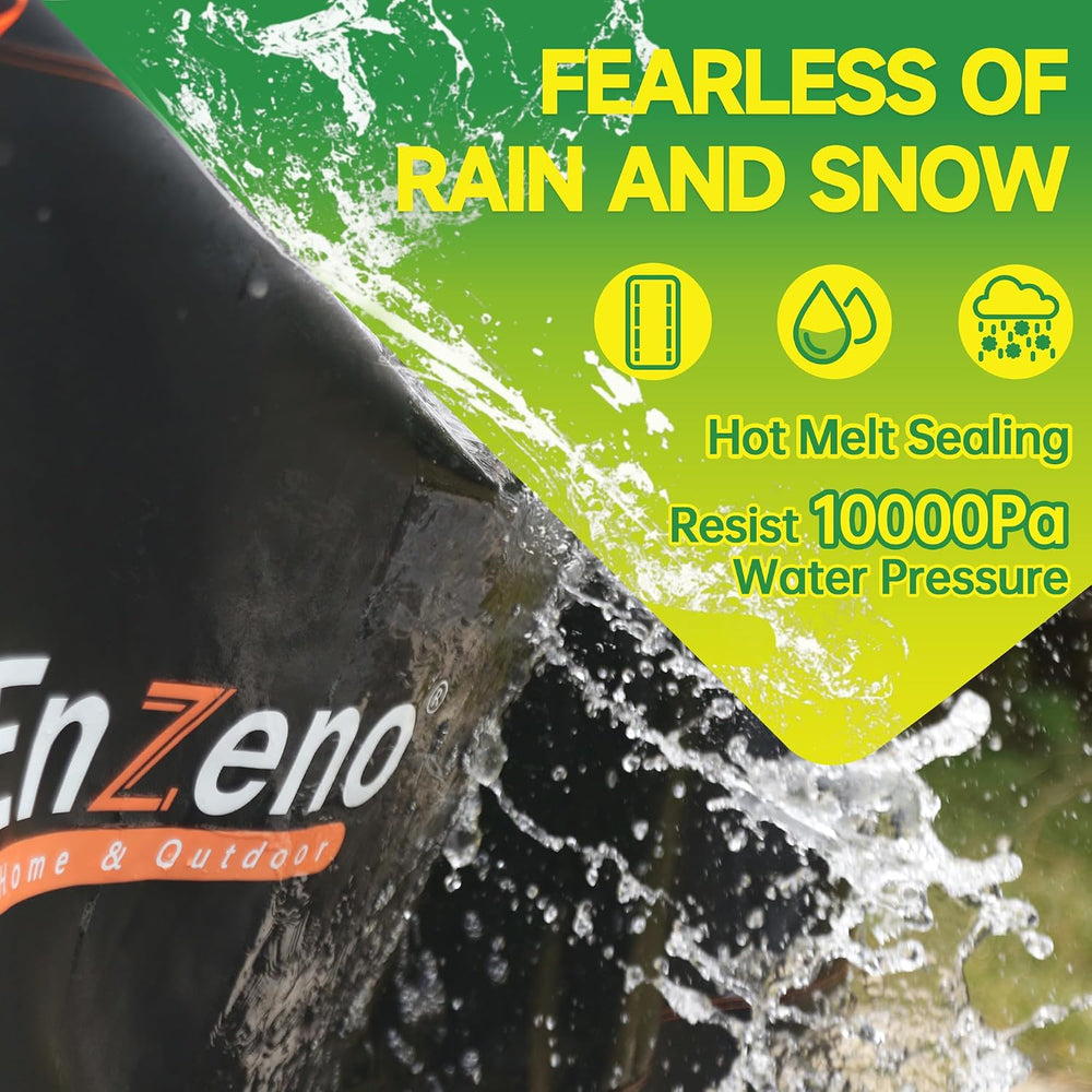 Enzeno Patio Furniture Cover Outdoor Waterproof 78" L x 63" W x 28&...