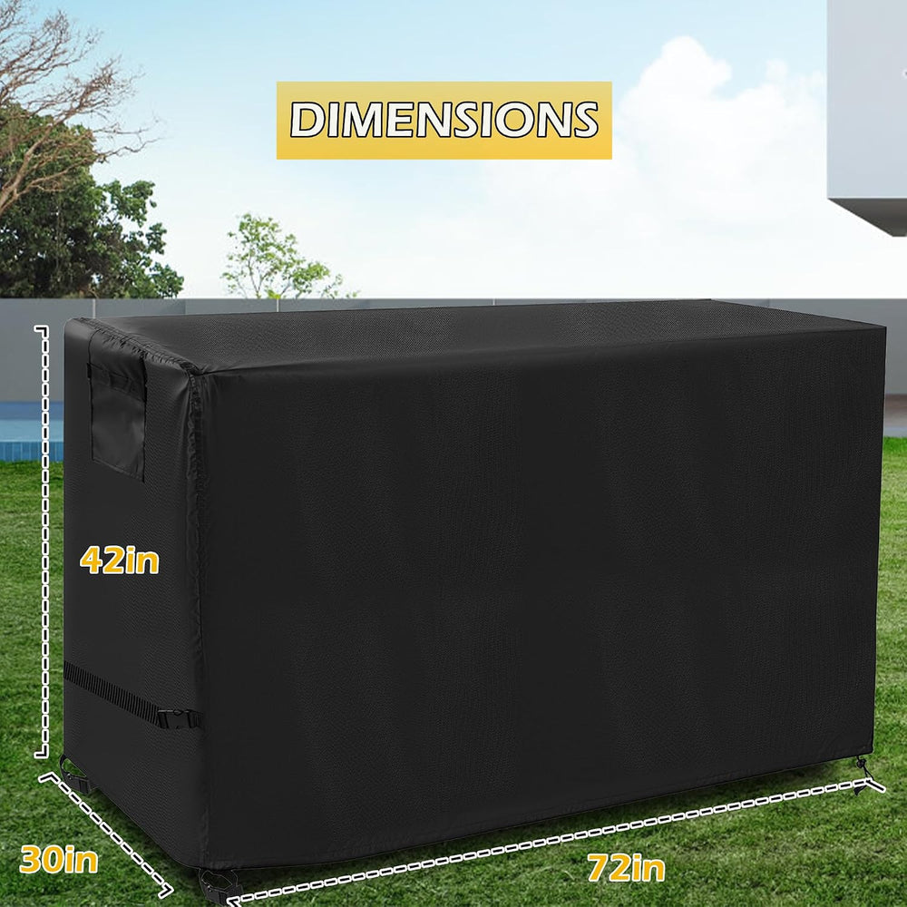 Bar Height Patio Set Cover for Outdoor High Top Bistro Set of 3-Waterproof