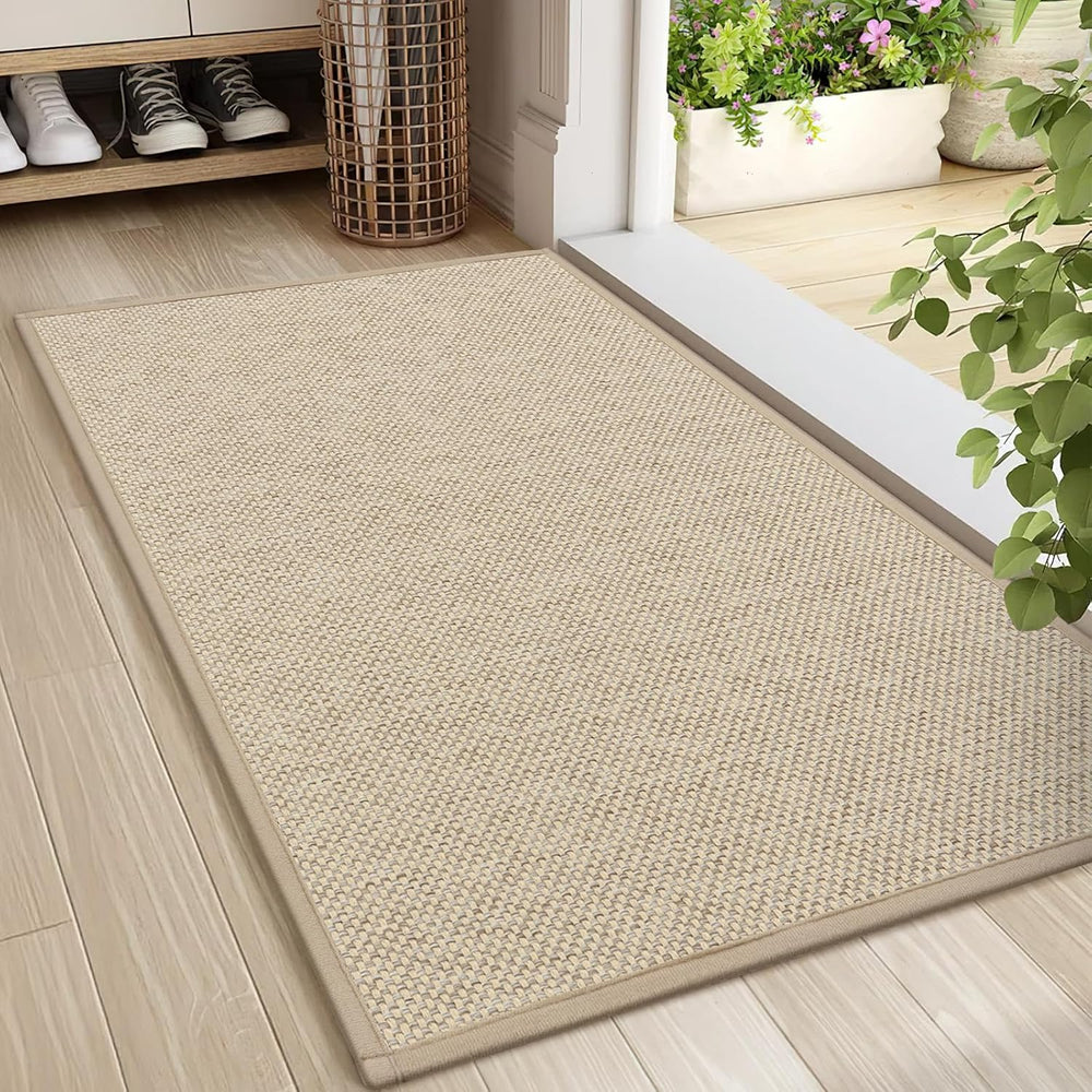 LEKEEPGO Door Mat 24"x36", Non Slip Door Mat Indoor Entrance, Rubbe...