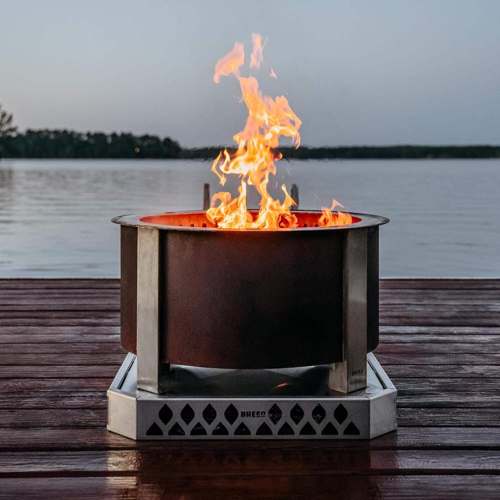 Breeo Base X24-25.6 in Fire Pit Mat for Deck Protection