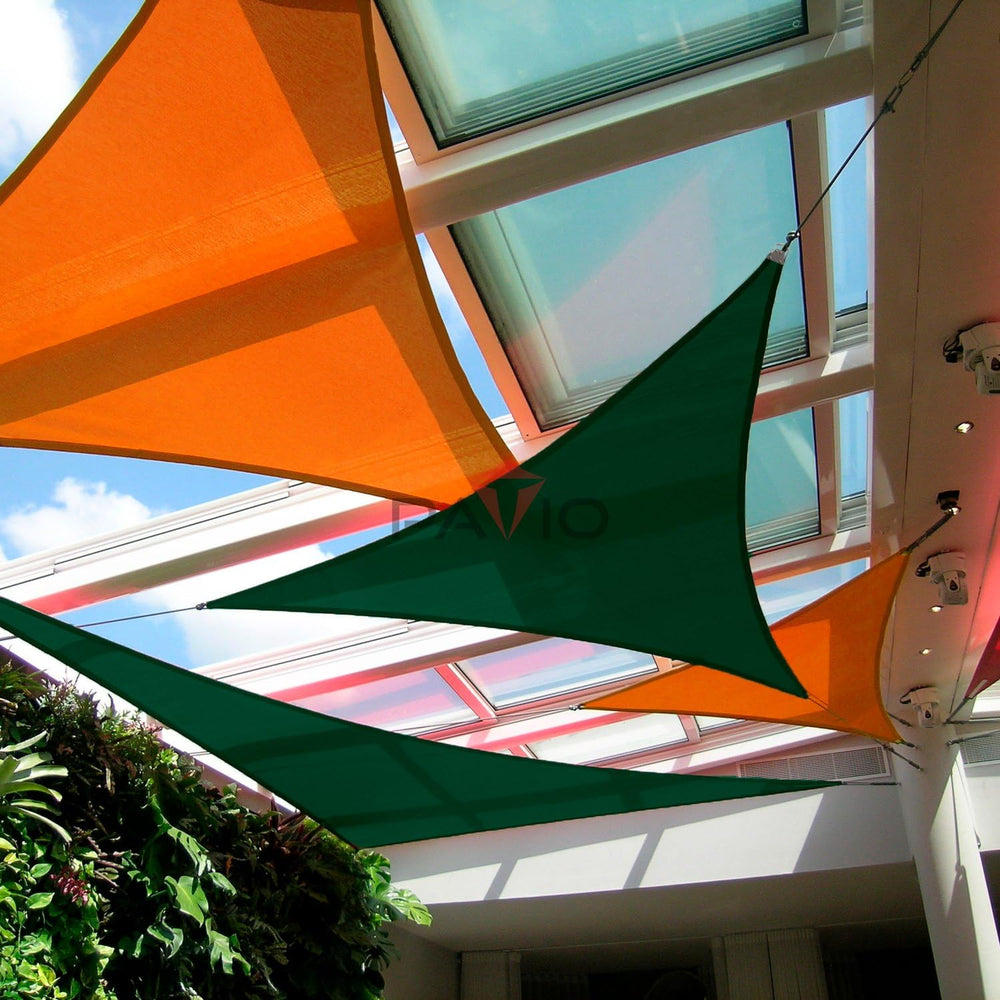 Patio Paradise 16' x 16' x 16' Sun Shade Sail Triangle Canopy Sha...