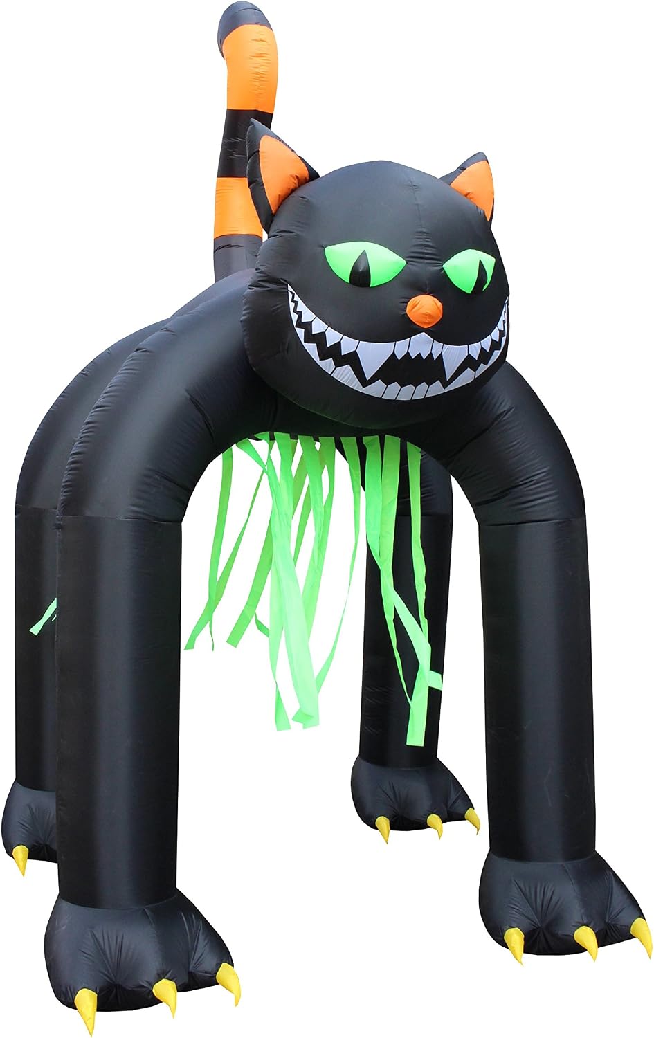 Jumbo 13 FT Tall Halloween Inflatable Black Cat Archway