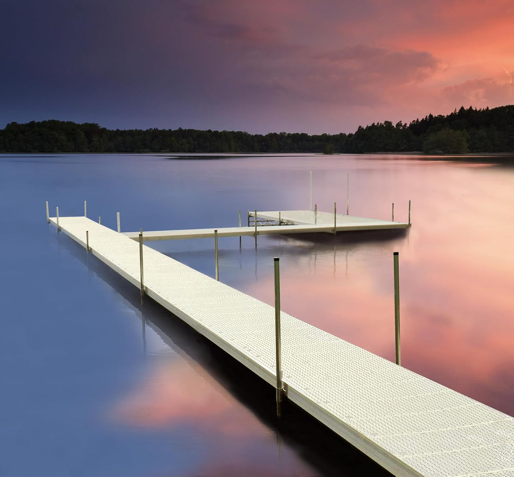 Interlocking Dock Decking Panels, 1' x 4'