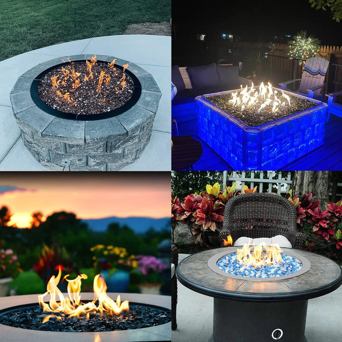 Skyflame 12-Inch Round Fire Pit Burner Ring