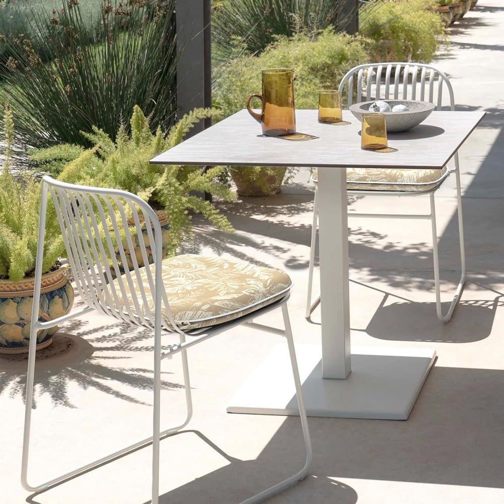 DYTXIII Set of 2 Outdoor Chair Cushions with Ties, Water Repellent Patio Chai...