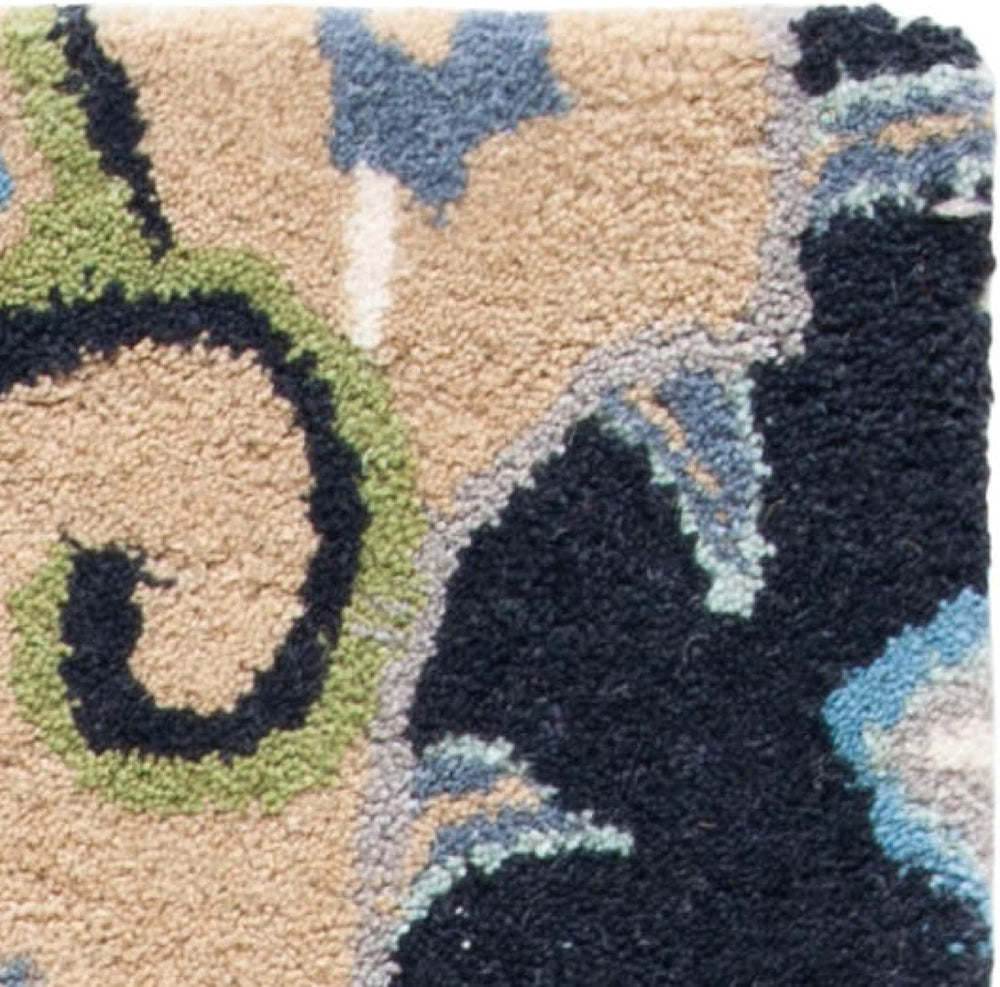 SAFAVIEH Wyndham Collection Area Rug - 10' x 14', Blue & Multi, H...