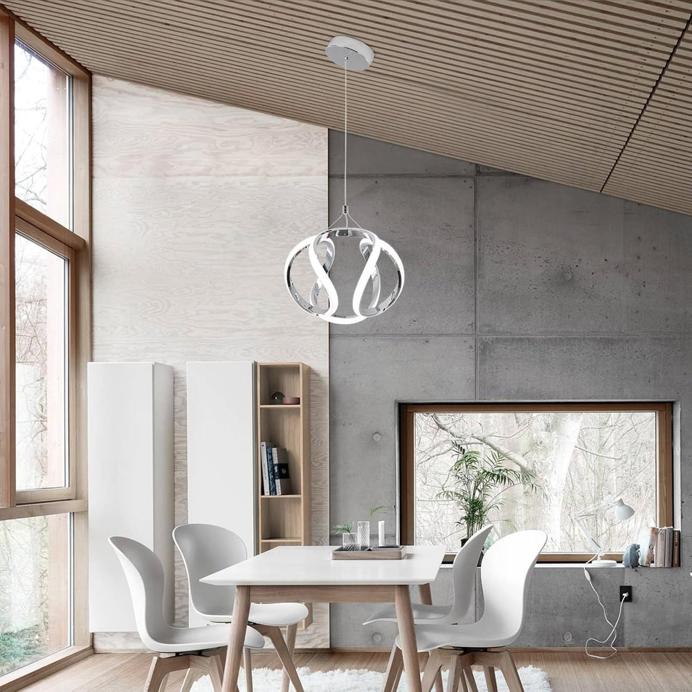 CANEOE Modern Led Pendant Light, 5500K Creative Led Kitchen Island Pendant Li...