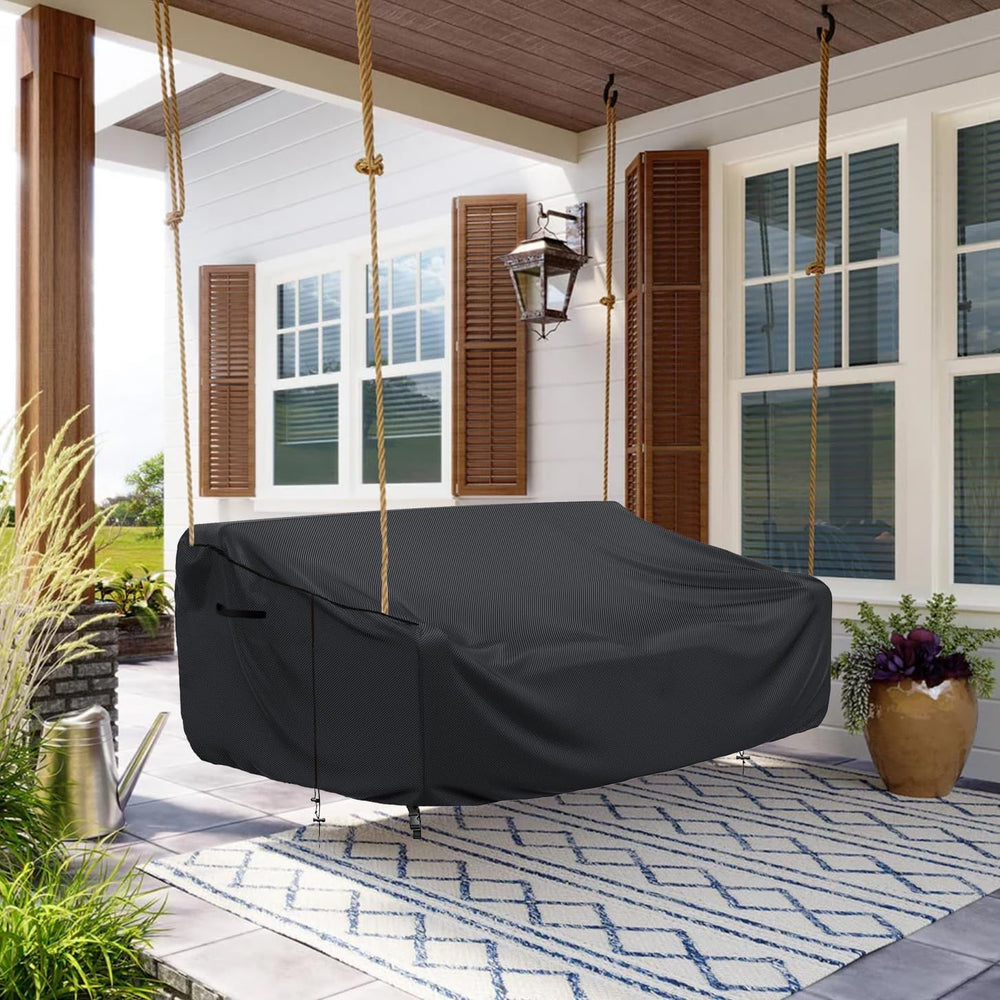 Porch Swing Cover Waterproof Outdoor Hanging Swing Cover Tear resistant All W...