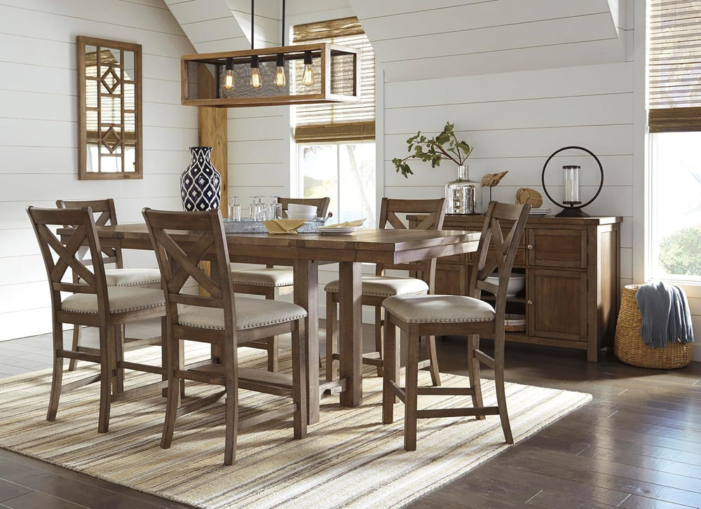 Signature Design by Ashley Moriville Counter Height Dining Extension Table