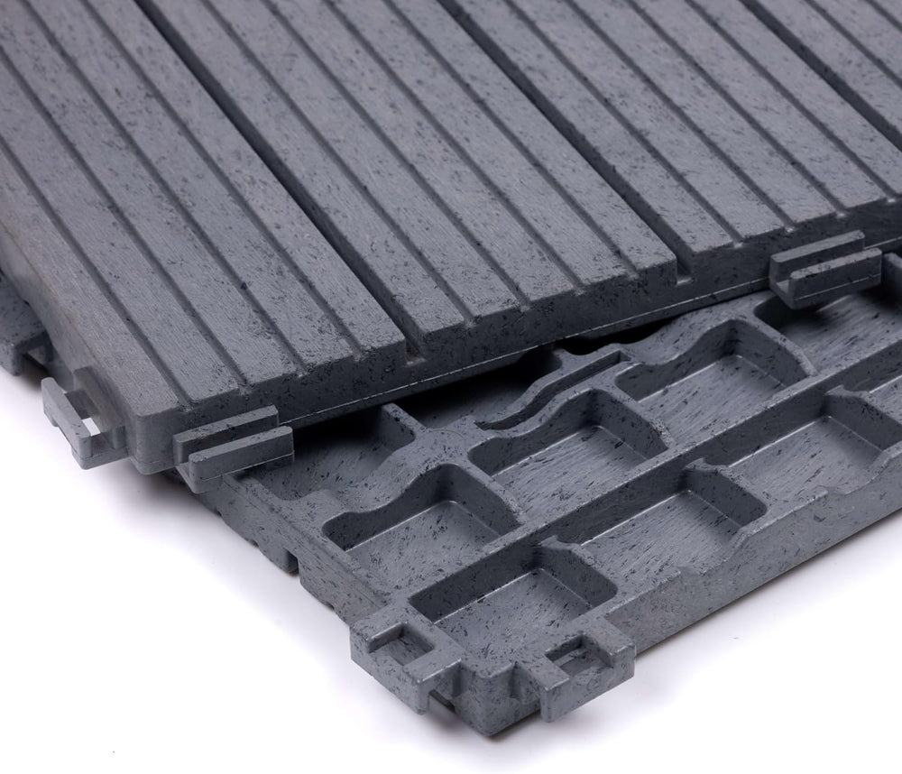 Nicoman Garden Decking Tiles Cosmopolitan Patio, Terrace, Hot Tub Deck Tiles ...