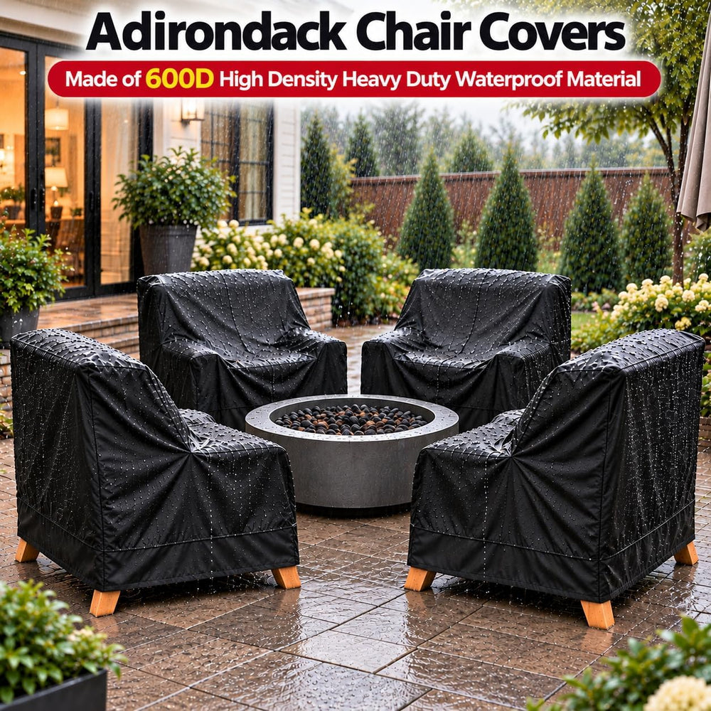 Blanket for Adirondack Chair,Waterproof Full Coverage Adirondack Chair Covers...