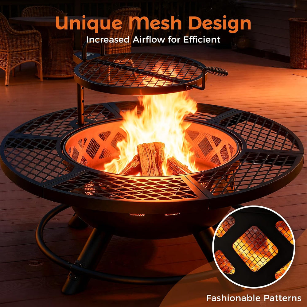 Bali Outdoors Fire Pit with Poker