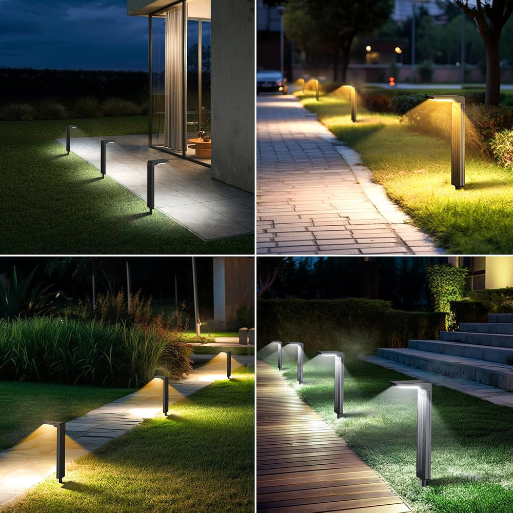 Sunvivo Bright Solar Path Lights,2 Modes(Cold White or Warm White)-8Pack