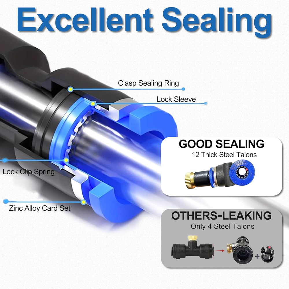 Misters for Outside Patio,Outdoor Water Misting Cooling System,75FT|23M.Backy...