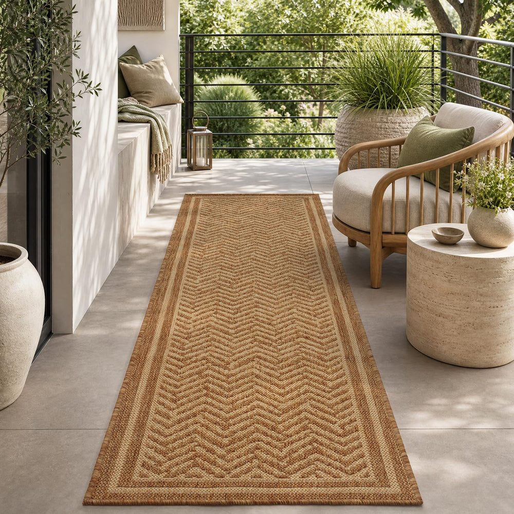 MontVoo-2x6 ft Indoor Outdoor Runner Rugs for Entryway Porch Hallway Kitchen ...