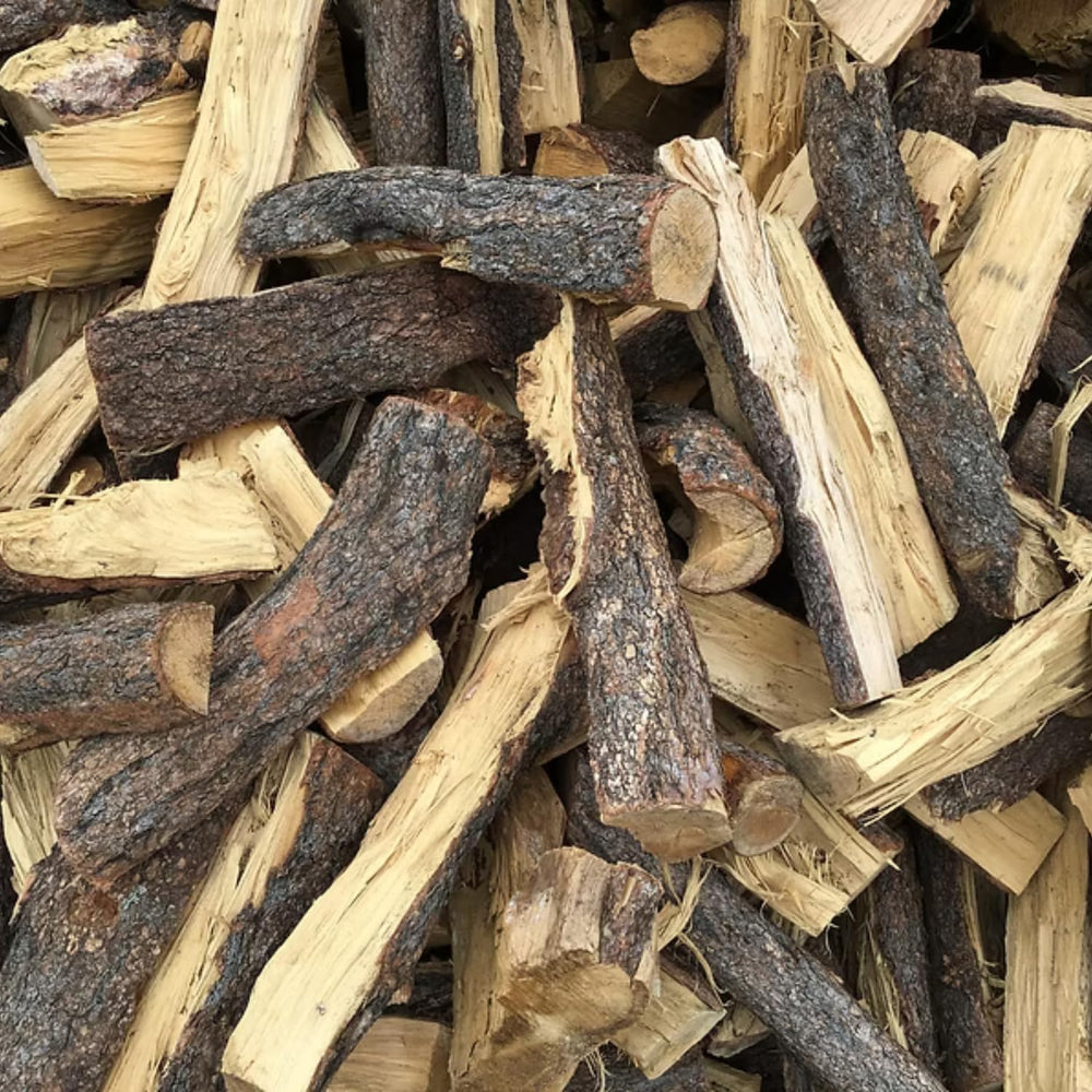 B&B Charcoal Piñon Mini Logs – 0.65 cu. ft. Pack, 18 lbs of 100% Natural ...