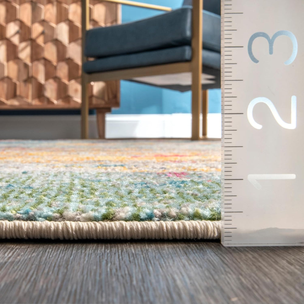 nuLOOM Monet Multicolor Abstract Power Loomed Area Rug, 10' x 14'