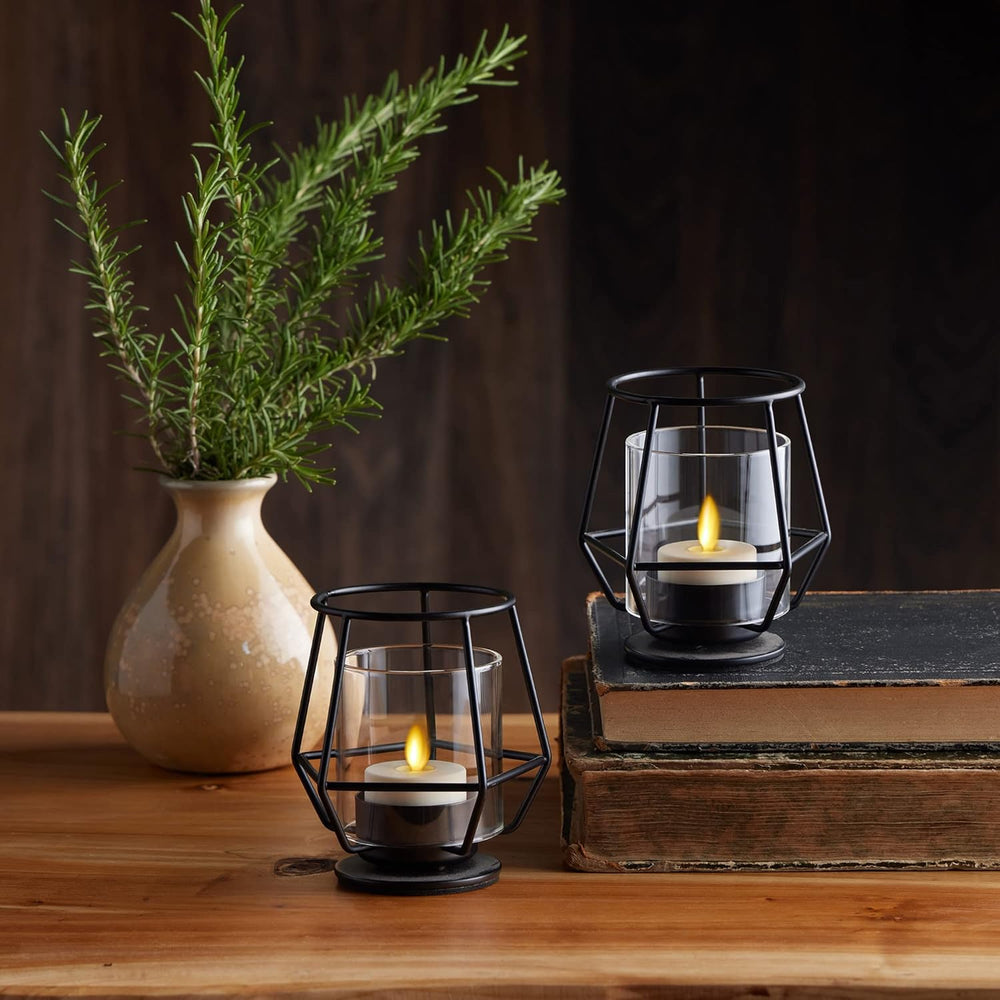 Luminara Flameless LED Tea Light Candle, 1.4" x 2", Pack of 2, Plas...