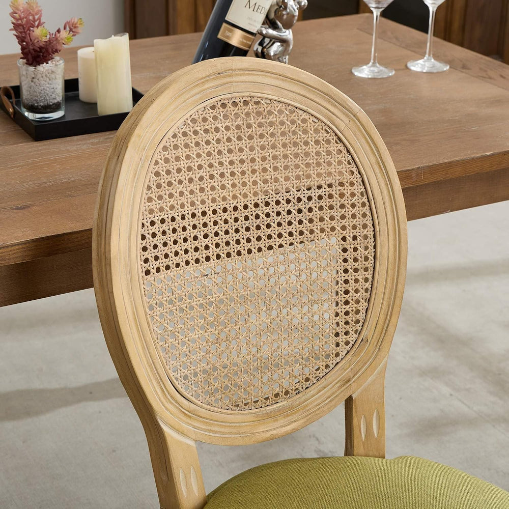 SoarFlash French Dining Chairs Set of 2, Vantage Dining Chair with Round Back...