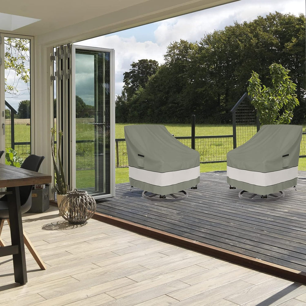 Patio Chair Covers Waterproof Patio Furniture Covers,27.5W x 32.5D x 38 H Inc...