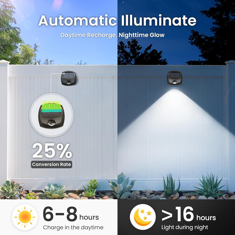 Solar Lights Outdoor Waterproof, Solar Stair Lights Outdoor Decor 12 Pack