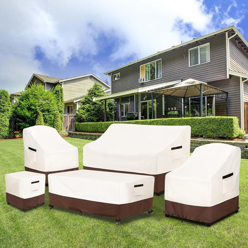 Patio Chair Covers,Waterproof Heavy Duty Patio Furniture Covers for Adirondac...