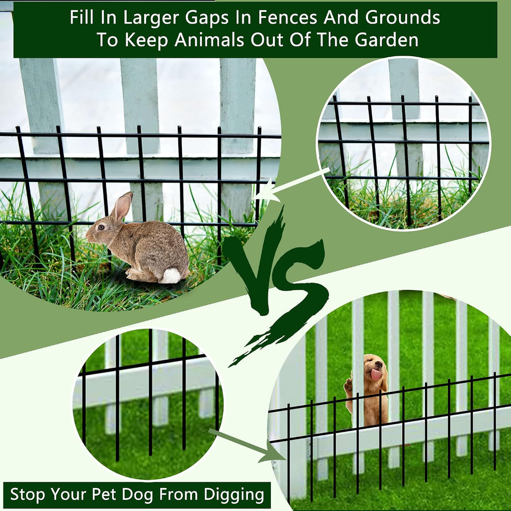 Animal Barrier Fence No Dig, 30FTx15IN Underground Dog Barrier Fence