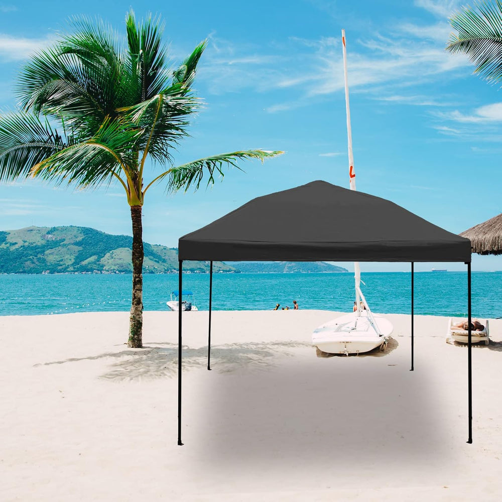 Replacement Canopy Top, 10' x 10' Pop-Up Cover for Canopy Straight Le...