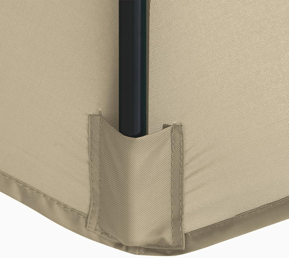 10ft Patio Umbrella Replacement Canopy for 8 ribs, Fits Hanging Offset Cantil...