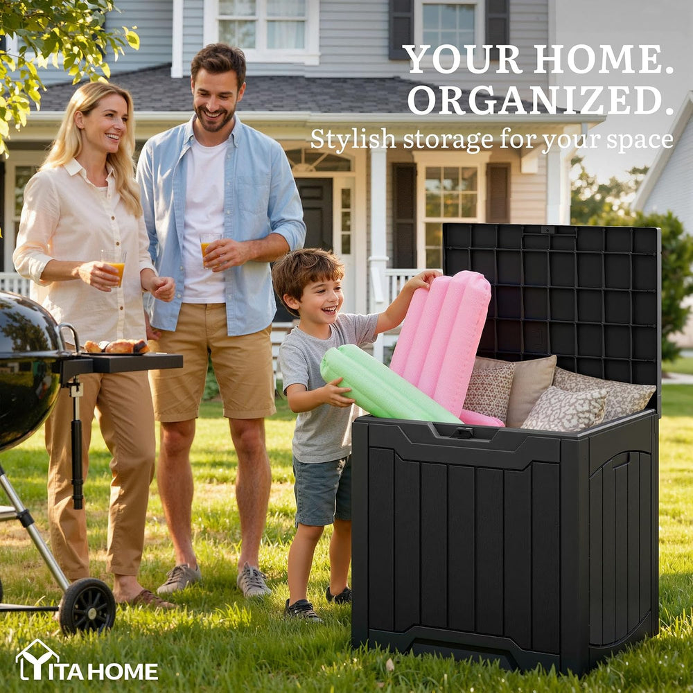 YITAHOME 31 Gallon Deck Boxes Set of 2