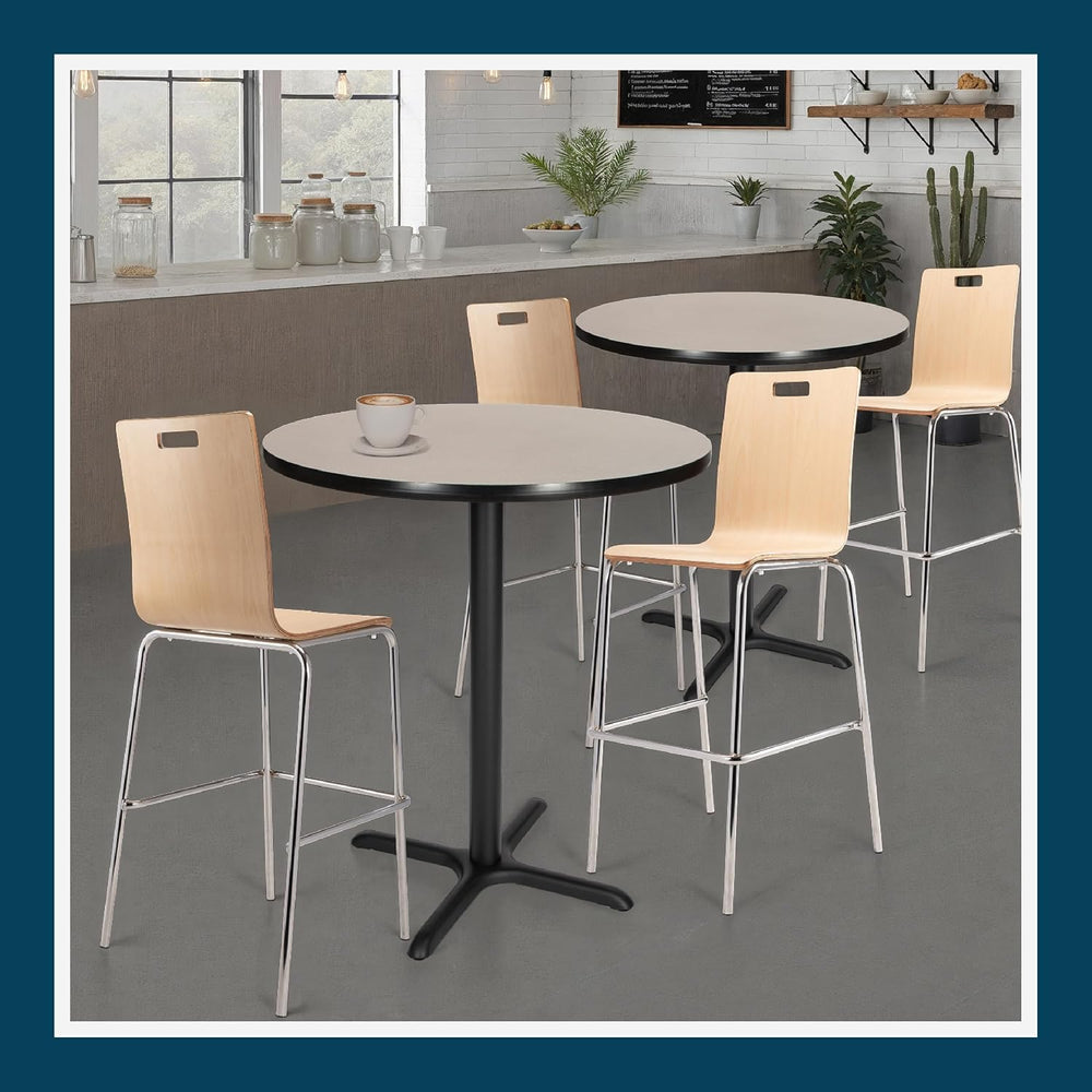 OEF Furnishings OEFCT13636XBGY Premium Commercial-Grade Restaurant and Breakr...