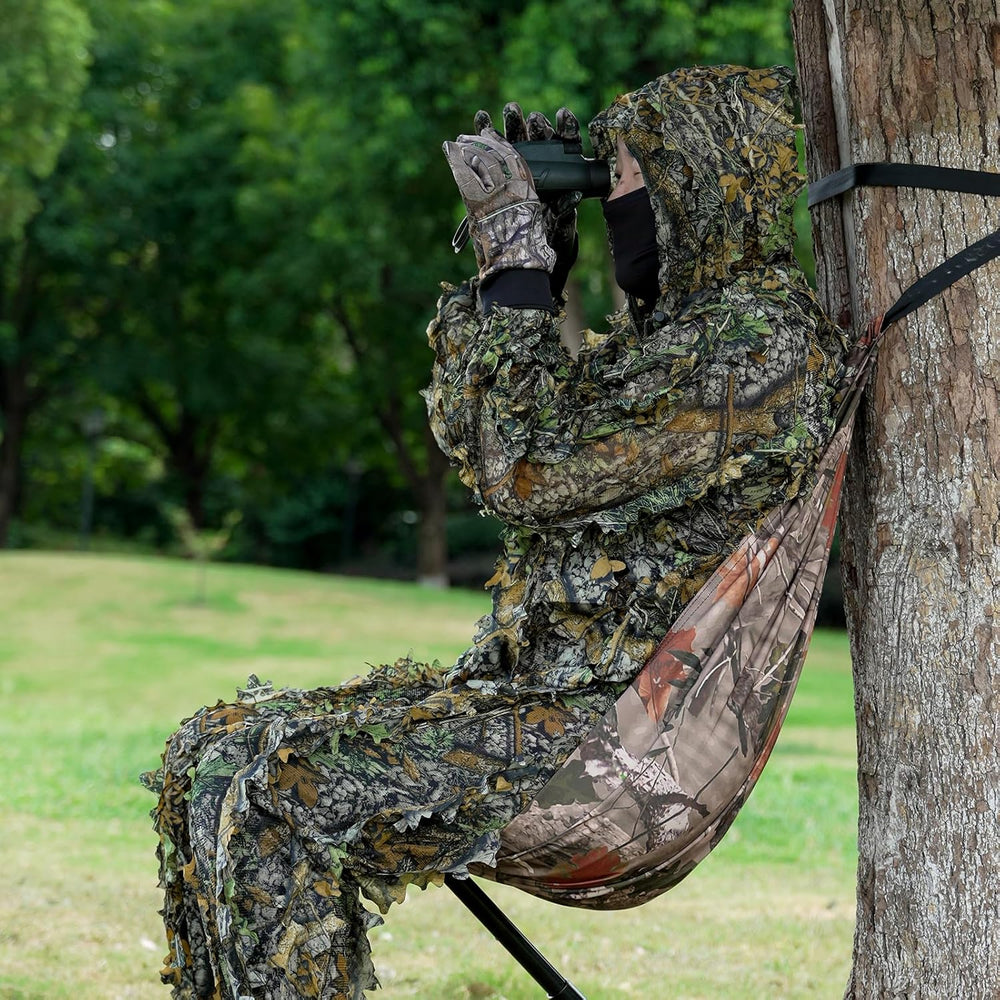 Camo Tree Chair Hammock Seat Hunting Chair Portable and Light Weight Camping ...