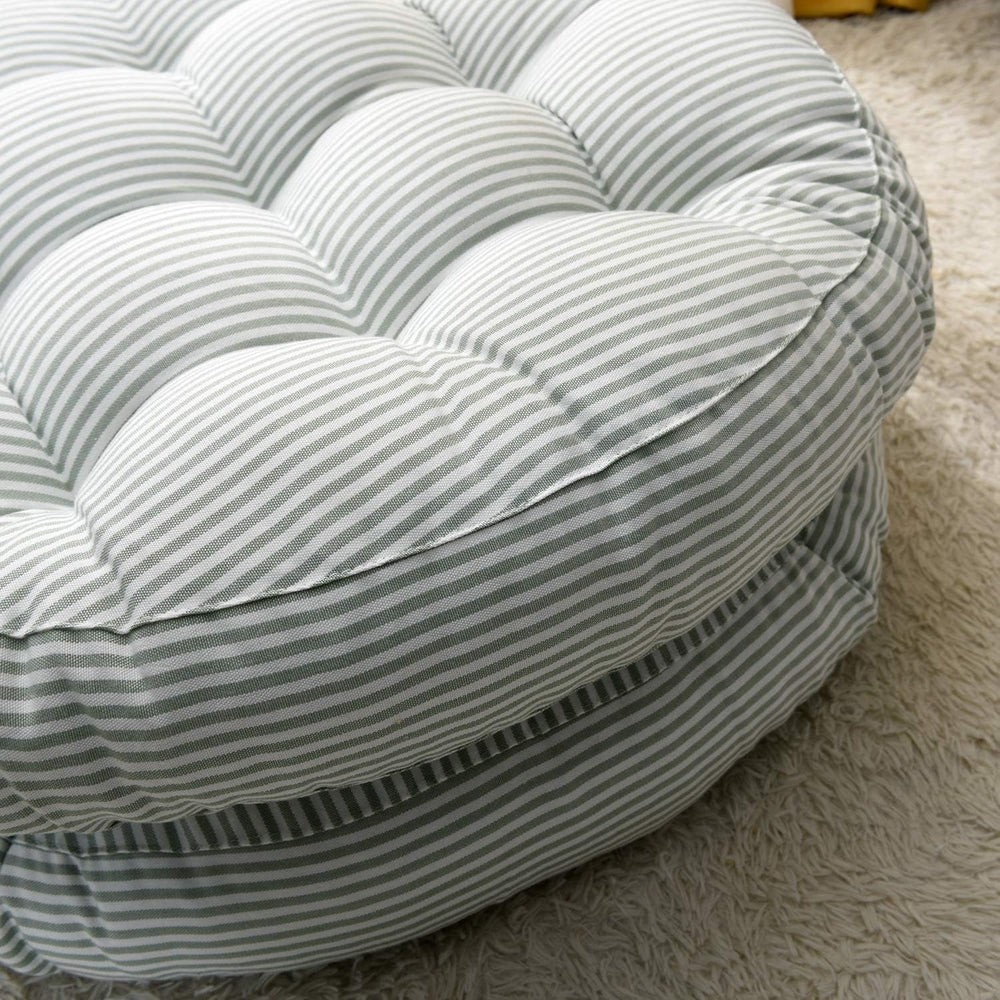 Tiita 22 Inch Floor Cushion - Round Outdoor Chair Cushion Pad