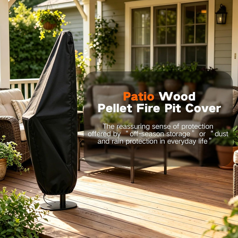 Pellet Stove Cover for Rayzi 67 Inch - 20.5"L x 6.7"W x 67"H