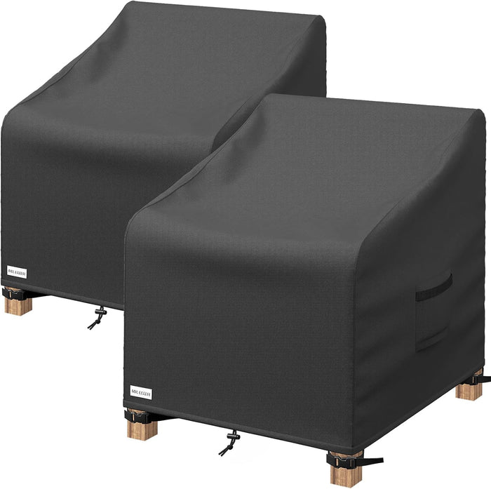 MR.COVER 900D Outdoor Chair Covers Fits Chair Up to 32" W 37" D 35" H