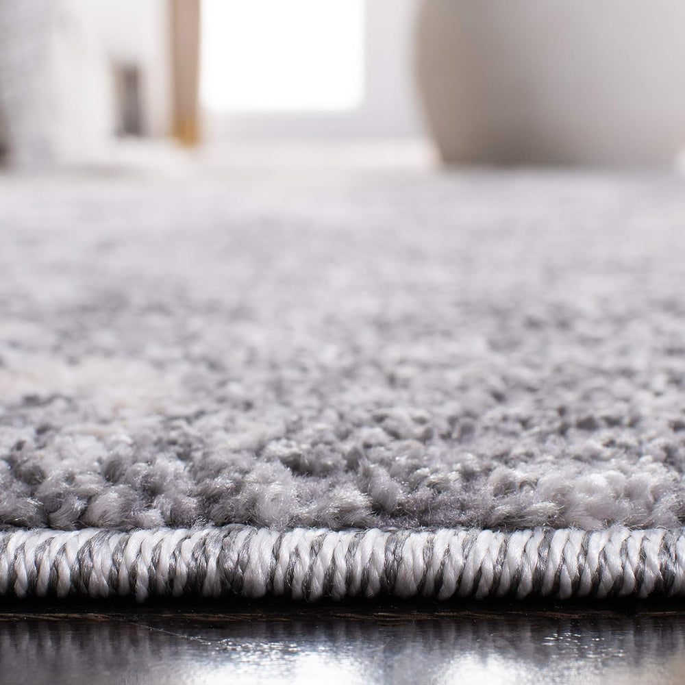 SAFAVIEH Aston Collection Runner Rug - 2' x 13', Light Grey & Gre...