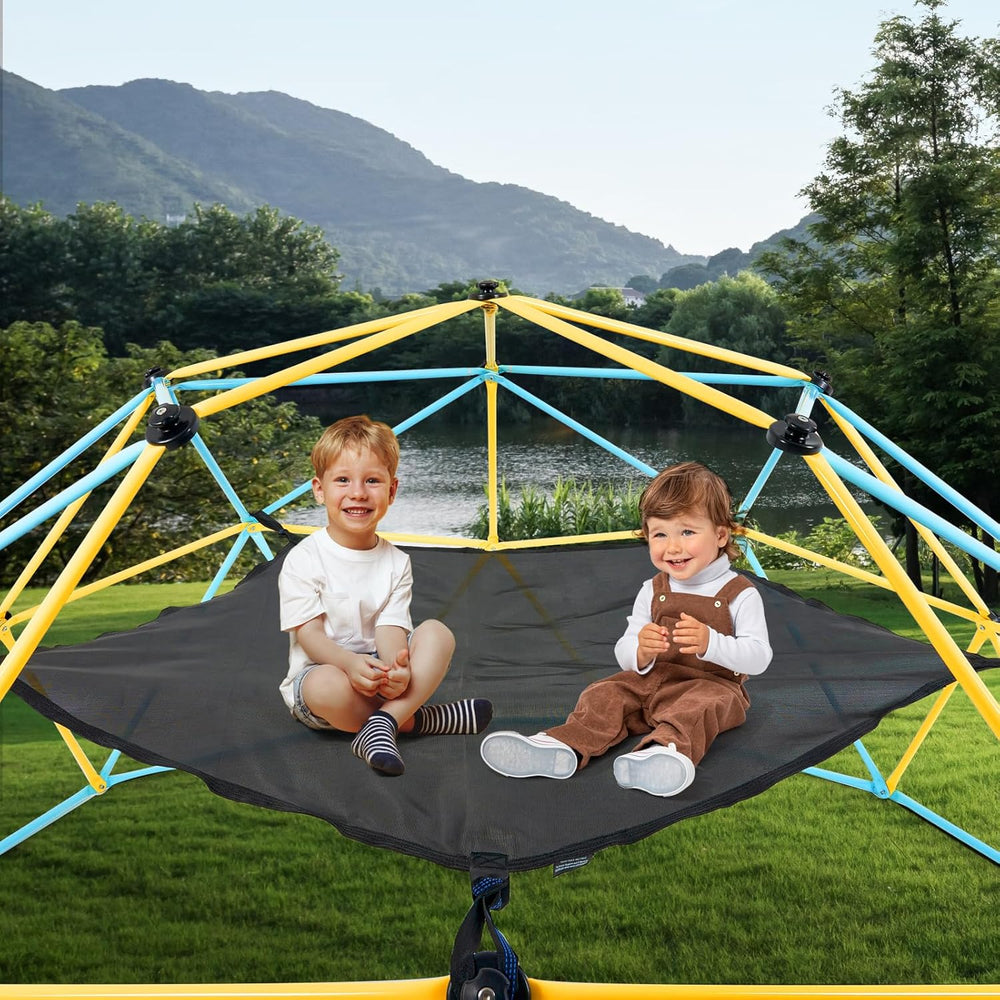 VEVOR Climbing Hammock for 10ft Dome, Load-Bearing 350 Pounds, Pentagon Jungl...