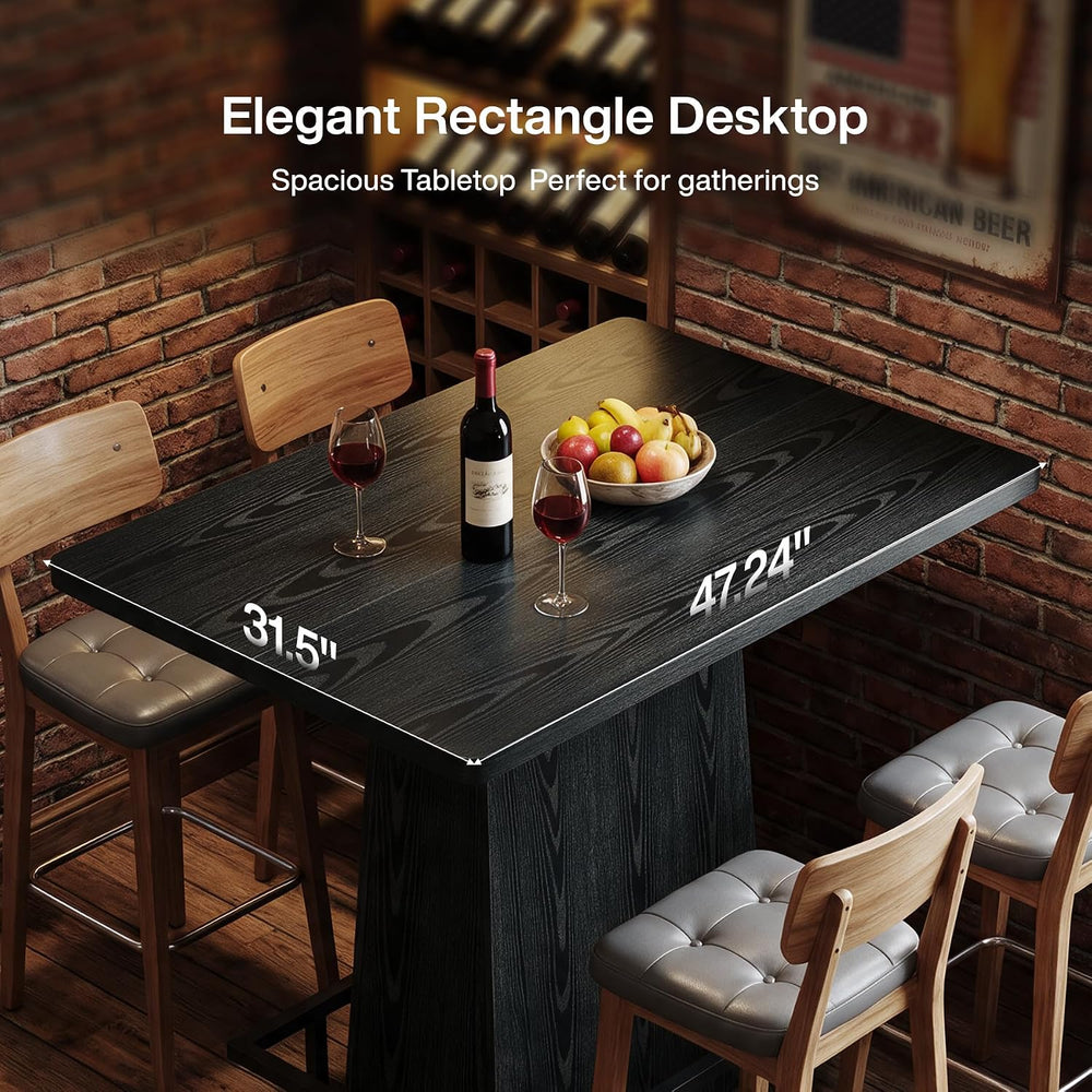 Tribesigns 47" Bar Table, Set of 2
